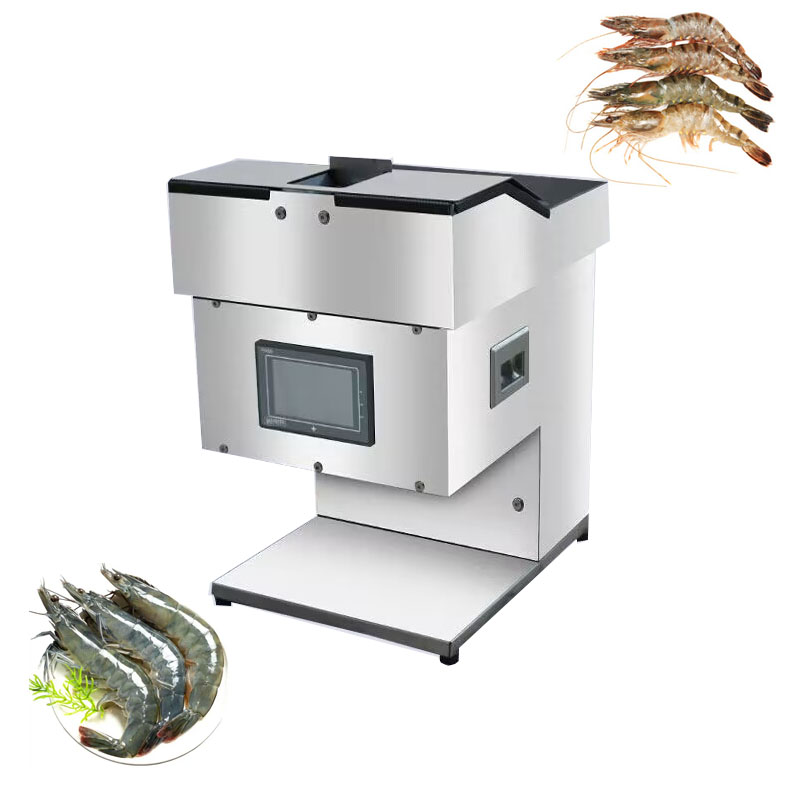 Shrimp Cutting Machine Open Back Intelligent Automatic Shrimp Line Removing Machine