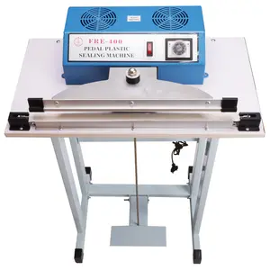 Table Cover Luxury Glass Sealing Machine Plastic Bag Sealer Aidear SF150LW Semi Automatic Continuous Vertical Polythene