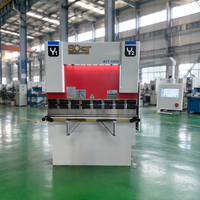 Prensa Plegadora Hidráulica BOST 30T1600MM Pequeña, Mini, NC o CNC, para Acero y Aluminio, Máquina de Doblado de Metal