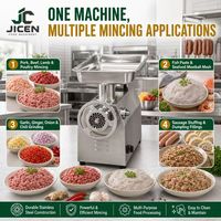 Mélangeur alimentaire professionnel de table CE pour viande, usage commercial