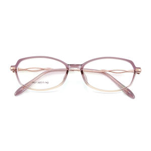 Monture de lunettes rectangulaire Danyang, monture large en métal, unisexe, verres en résine 2627 - Product Image 4