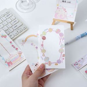 Bloc de Notas Bonito, Bloc de Notas con Dibujos Animados, Libretas Pequeñas Creativas, Bloc de Notas Kawaii de Hojas Sueltas, Papelería - Product Image 3