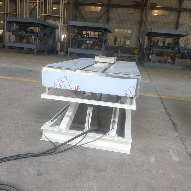 Jiyang Lift Heavy Duty Fixed Hydraulic Stainless Steel Scissor Lift Stationary Lifting Platform 1000kg Capacity 10m Height