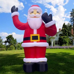 40 Foot <strong>Santa</strong> Inflatable Model Christmas Decorations Holiday Outdoor Large Cartoon Xmas <strong>40ft</strong> Inflatable <strong>Santa</strong> <strong>Claus</strong> - Product Image 1