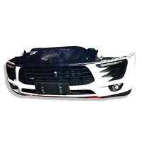 Ensemble complet de pare-chocs avant pour Porsche Macan 2014-2018 avec feux de jour à LED, feux antibrouillard et support de radiateur
