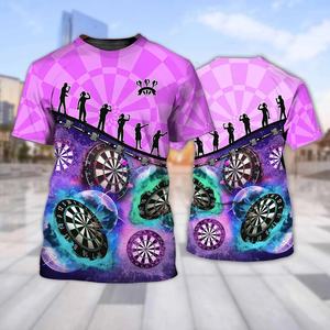T-shirt personnalisé de haute qualité pour hommes, style formel, tricoté par sublimation en tissu polyester/coton - Product Image 3