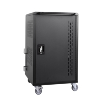 Chariot de recharge mobile à 32 baies, station de recharge pour ordinateurs portables/tablettes avec multiprise pour écoles, bureaux, bibliothèques, directement du fabricant