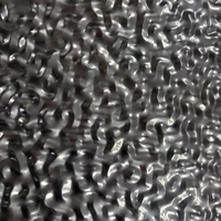 Machine de gaufrage de feuille décorative de plaque d'acier inoxydable d'ondulation d'eau à la mode pour le plafond