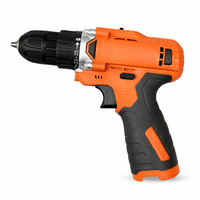 Perceuse-visseuse sans fil domestique ergonomique avec poignée antidérapante et mandrin sans clé pour le perçage du bois, du métal et du plastique