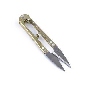 Guo Lin U-Shaped Mini Spring-Loaded Yarn Shears Stainless Steel Cross-Stitch <b>Sewing</b> Thread Trimmers Fishing Line <b>Scissors</b> - Product Image 5