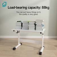 Bureau d'ordinateur moderne en bois et métal blanc pour la maison, le bureau ou les étudiants, support pour ordinateur portable, en vente