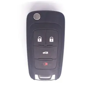 OEM Chevy Smart Flip Remote Mobil Kunci Fob untuk Camaro Sonic Transmitter Masuk dengan 433 MHZ ID46 Chip fccid OHT01060512 13501259