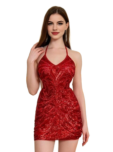Ecoparty Shiny Strap 1920s Lentejuelas Fringe <span class=keywords><strong>Charleston</strong></span> Flapper Vestidos de baile Disfraces Impresionante 20's Great Gatsby Dress - Product Image 4