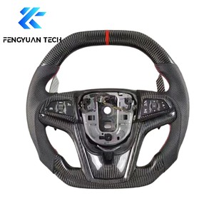 Volant en fibre de carbone avec LED pour <span class=keywords><strong>Chevrolet</strong></span> Sedan <span class=keywords><strong>Camaro</strong></span> SS <span class=keywords><strong>ZL1</strong></span> Corvette 6ème génération 2002 2010 2012 2013 2014 2015 2016 2017 <span class=keywords><strong>2020</strong></span> - Product Image 1