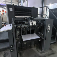 Presse d'impression offset semi-automatique d'occasion HEIDELBERG Speedmaster SM74-4H 2015 avec changement de plaque semi-automatique