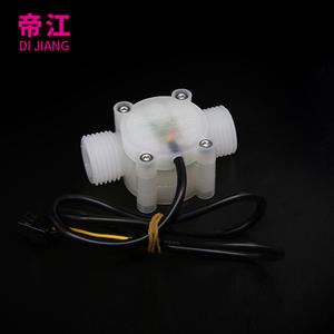 Débitmètre à effet Hall à 4 points résistant aux acides, aux alcalis et à la corrosion, pour l'eau médicale et chimique, capteur dentaire G1/2 - Product Image 1