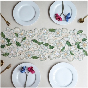Kashmiri Work Hand Embroidery Table Runner - Product Image 1