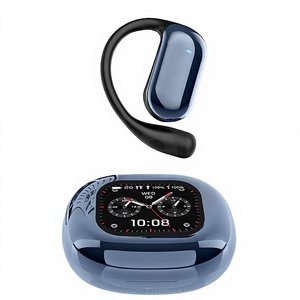 Auriculares Deportivos con Gancho para la Oreja YYK-Q16s Pro OWS, Auriculares Inalámbricos con Conducción Aérea, Pantalla Táctil LCD a Todo Color, Resistentes al Agua IPX-6, 51-60ms - Product Image 2