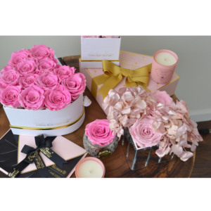 Cajas de regalo para <span class=keywords><strong>san</strong></span> Valentín, Rosa eterna <span class=keywords><strong>en</strong></span> caja, preservadas, rosas reales con caja, el mejor regalo del Día de la madre - Product Image 2