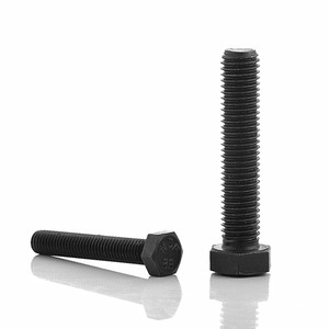 Pernos de Cabeza Hexagonal Negros DIN933 de Alta Resistencia, Acero, Tamaños M6 M12 M14 M16 - Product Image 5