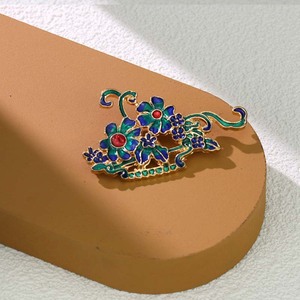 Accessoires en métal en alliage à motif floral pour couronne de mariée, bijoux DIY, style antique, Printemps 2025 - Product Image 4