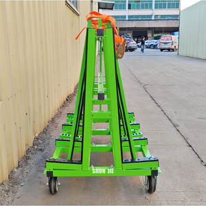 500Kg Laadvermogen Glas Graniet Marmeren Plaat Transport Omzet <span class=keywords><strong>Trolley</strong></span> Klein Formaat Een <span class=keywords><strong>Frame</strong></span> Glazen Rek - Product Image 5