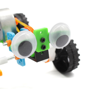 Kit de robotique éducatif avec télécommande à grands yeux, expérience scientifique, jouet d'apprentissage STEM pour enfants, projets DIY - Product Image 1