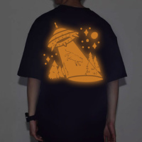 Vinyle thermocollant PU Easyweed Cut phosphorescent pour impression de motifs sur T-shirts et vêtements – Offre Spéciale