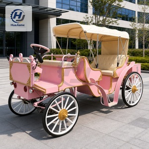 Elegante Carruaje Victoriano para Paseos Turísticos, Remolcado por Caballos, para Parques Costeros, Ciudades Históricas y Recorridos Turísticos - Product Image 4