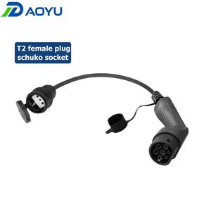 สายชาร์จรถยนต์ไฟฟ้าแบบ Type 2 คุณภาพสูงใหม่ 16A 3.6kW 1 เฟส หัวปลั๊กทำความสะอาดตัวเองได้ ความยาว 10 เมตร มาตรฐาน EU รุ่น Daoyu CHC001-10M - Product Image 4