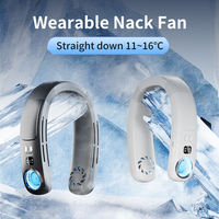 Ventilateur de cou portable sans pales pour l'été, mains libres, rechargeable par USB, idéal pour l'extérieur - Vente en gros