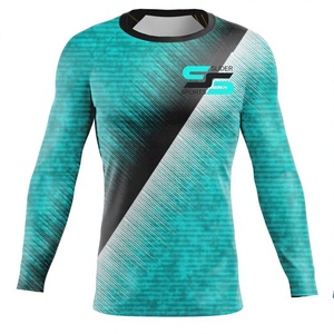 Customized Recycled Sublimated Unisex MMA Rash Guard Long Pants <b>Compression</b> Shirts Set Surfing Rash <b>Vest</b> for <b>Men</b> and Women - Product Image 1