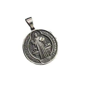 Colgantes de santos católicos asistidos Collar de crucifijo de San Cristóbal Lázaro Benito Michael <span class=keywords><strong>St</strong></span> <span class=keywords><strong>Benedict</strong></span> - Product Image 1