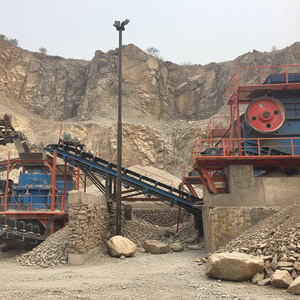 קו ייצור מלא וקבוע לריסוק אבן 350-450 טון לשעה, מחיר מכונה לריסוק חצץ וסלעים - Product Image 1