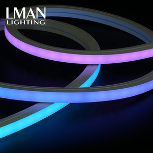 Multi color decoración al aire libre IP65 impermeable 16*16mm SMD 5050 DC24V 12W <span class=keywords><strong>led</strong></span> flex <span class=keywords><strong>luz</strong></span> de neón - Product Image 1