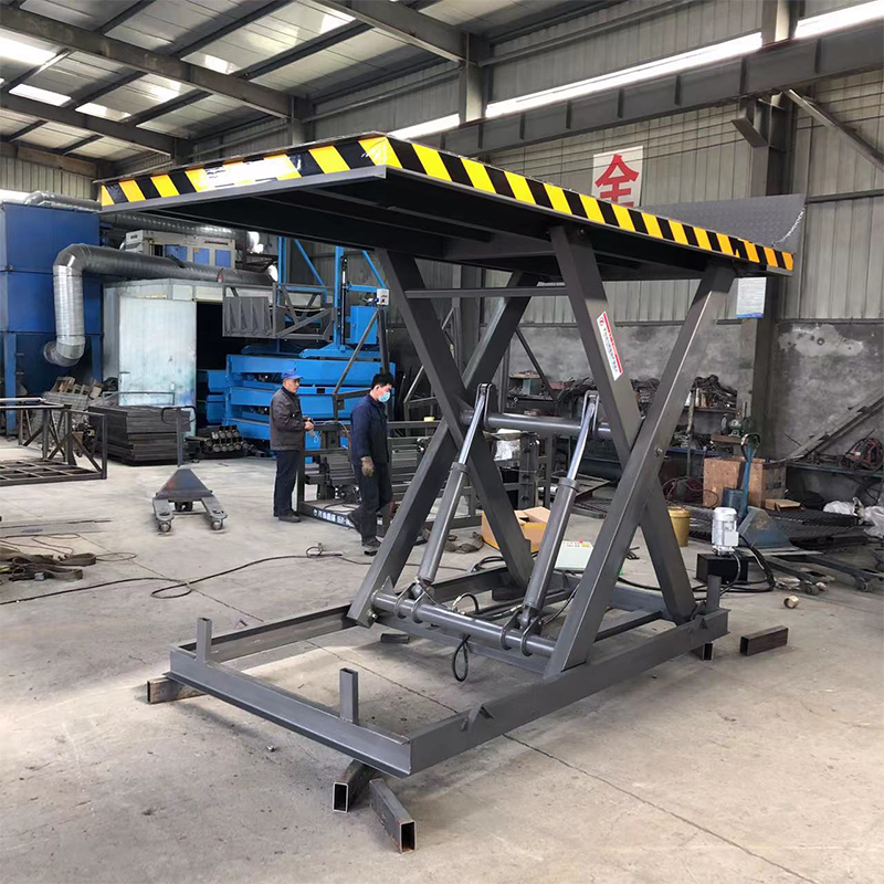 CHANGDING CFY-3T Hydraulic Lifting Platform Small-Sized Electric ...