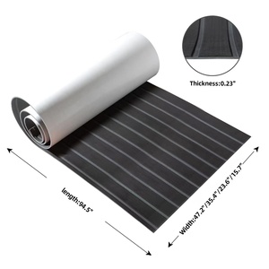 Revêtement de pont en mousse EVA pour bateau, tapis antidérapant, alternative au tapis de yacht, durable, imperméable, personnalisable, adhésif 3M - Product Image 5