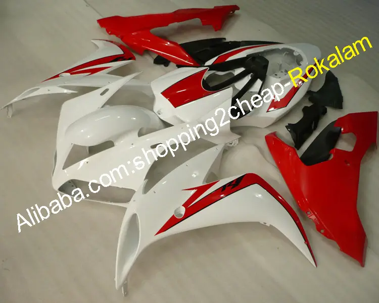 Moto Cowl 2004 2005 2006 YZF1000 YZF 1000 R1 Per Yamaha YZFR1 YZF-R1 04 05 06 Moto Bianco Rosso della Carenatura kit