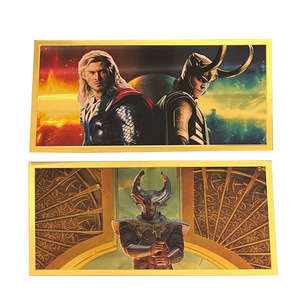 Colección de Billetes Bañados en Oro con 5 Diseños de Héroes de Películas, Éxito de Ventas 2026 - Product Image 4