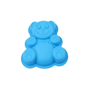 <b>Silicone</b> Bear Cake Mold Orange Color For Chocolate Molds <b>Baking</b> Tools - Product Image 5