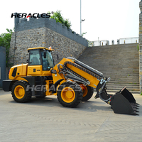 Chargeur frontal télescopique articulé 4x4 de 3 tonnes de haute qualité fabriqué en Chine avec une puissance de creusement élevée pour la construction