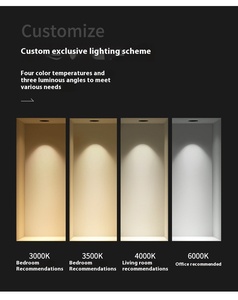 Đầy đủ-phổ 98 Anti-Glare LED <span class=keywords><strong>recessed</strong></span> trần đèn cho phòng khách và khách sạn tường rử<span class=keywords><strong>a</strong></span> chiếu sáng - Product Image 4