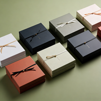 Boîte cadeau élégante intégrée et pliable, boîte cadeau personnalisée avec couvercle magnétique, boîte cadeau en carton