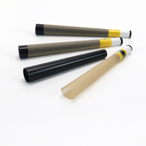 Cono enrollado con punta de cerámica blanca, banda con logo, Blun Wraps, papel de liar, accesorios para fumar, hierbas, cono de llenado de humo con tapón de silicona - Product Image 4