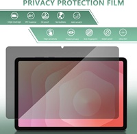 Protection d'écran en verre trempé anti-espion 2.5D pour Samsung Galaxy Tab S11 S10 Lite FE S9 Plus S8 11 pouces A11 A8
