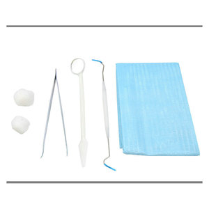 Kit de Cuidado Bucal Desechable Marca Anning, Configuración Estándar, Kit de Limpieza Dental de Tela No Tejida Blanca - Product Image 4
