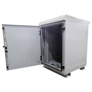 Armoire murale extérieure IP65 12U 14U 15U en acier pour poteau LAE-1000, boîtier de rangement pour poteau LAE-1000 - Product Image 2