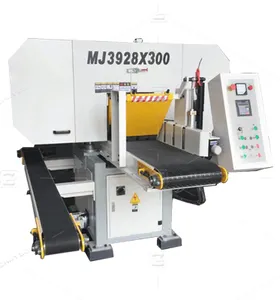 Wood band saw mill machine thin boards cutting frame saw band sawmills