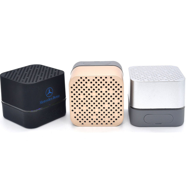 Fashion Mini Square Shape Stereo Portable 3w Loud Altoparlante Wireless Bluetooth Speaker