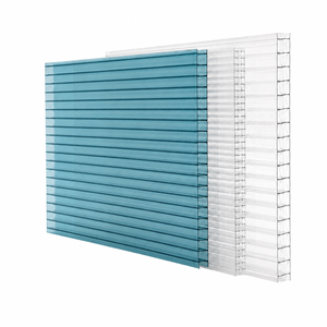 Panneau <span class=keywords><strong>alvéolaire</strong></span> en <span class=keywords><strong>polycarbonate</strong></span> haute résistance BAKWAY 8mm 12mm 16mm transparent avec revêtement UV pour toitures de serres et puits de lumière - Product Image 6